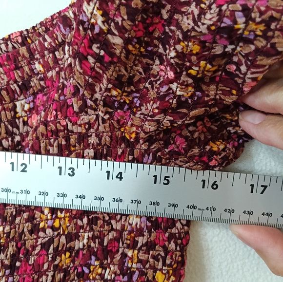 Xhilaration women's floral jumpsuit large - Picture 5 of 5